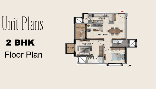Puravankara Codename Da Vinci Floor Plan