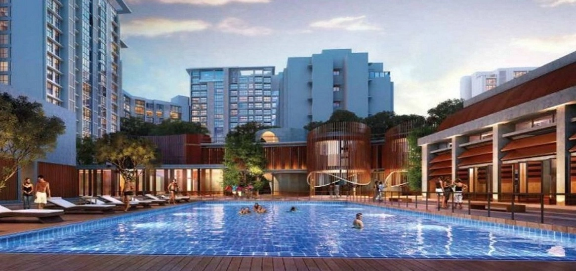 Puravankara Codename Da Vinci Swimming Pool View